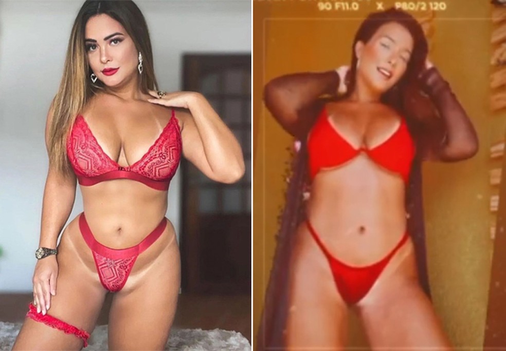 Geisy Arruda Posa De Biqu Ni E Lingerie De Renda Segunda Usamos Vermelho