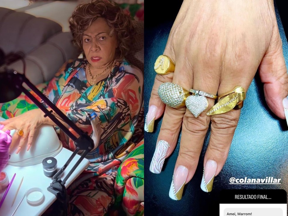 Alcione Exibe Resultado De Unhas Ap S Se Irritar Nude E Francesinha