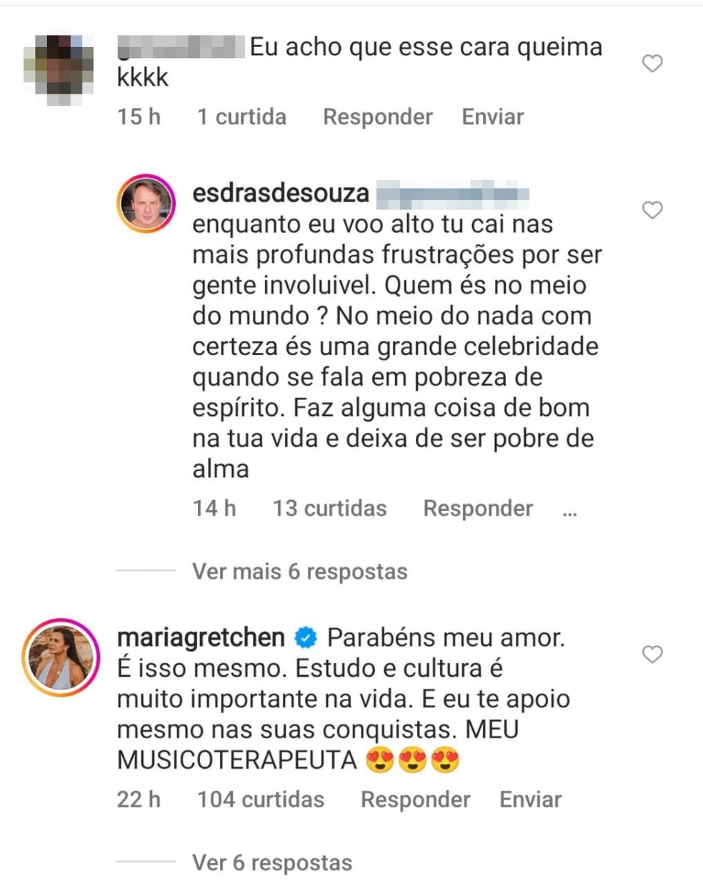 Marido De Gretchen Chamado De Gay Na Web E Rebate Gente Preconceituosa