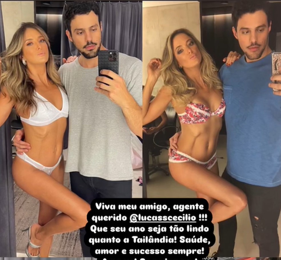 Ticiane Pinheiro Mostra Bastidor De Ensaio De Lingerie Para Celebrar Anivers Rio De Amigo