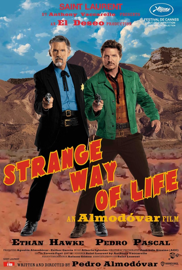 Strange Way of Life Pedro Pascal e Ethan Hawke vivem romance gay em trailer de novo Almodóvar