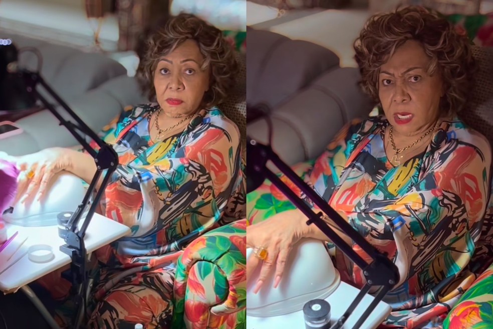 Alcione Exibe Resultado De Unhas Ap S Se Irritar Nude E Francesinha