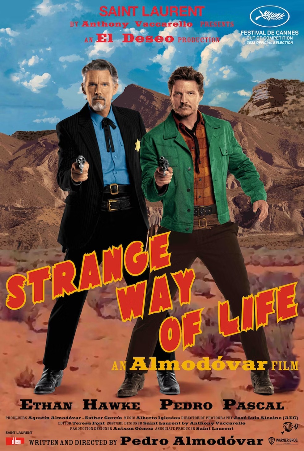 Strange Way Of Life Pedro Pascal E Ethan Hawke Vivem Romance Gay Em Trailer De Novo Almod Var
