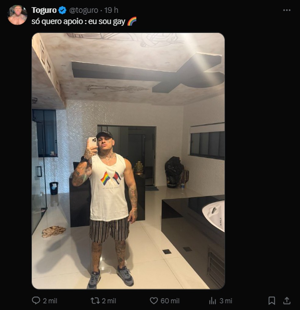 Ap S Se Assumir Pan Toguro Explica Declara O De Que Gay Sou Moon Sexual