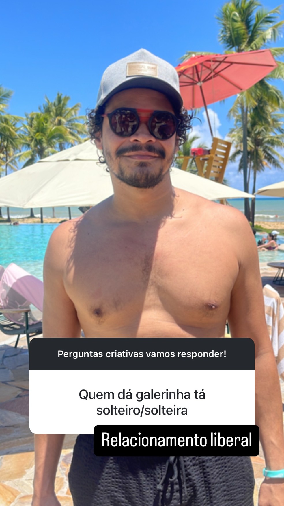 Elenco de 'Sandy & Junior' celebra 25 anos do seriado na Costa do Sauípe — Foto: Reprodução/Instagram