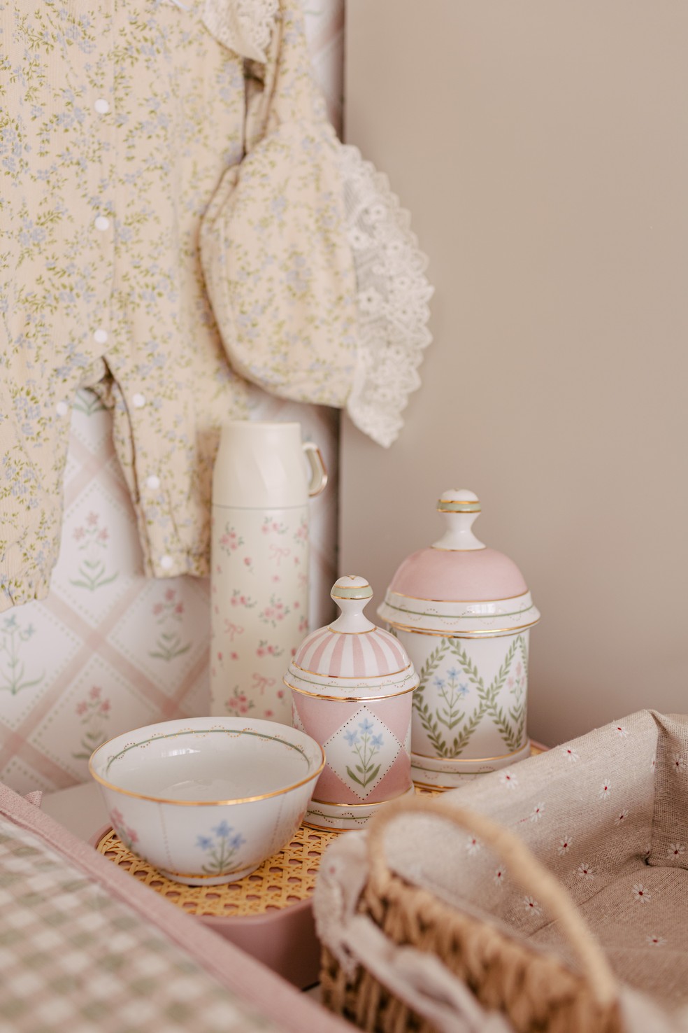 Quarto de Violeta, caçula de Isaías Saad e Vitória Eisfeld — Foto: Divulgação