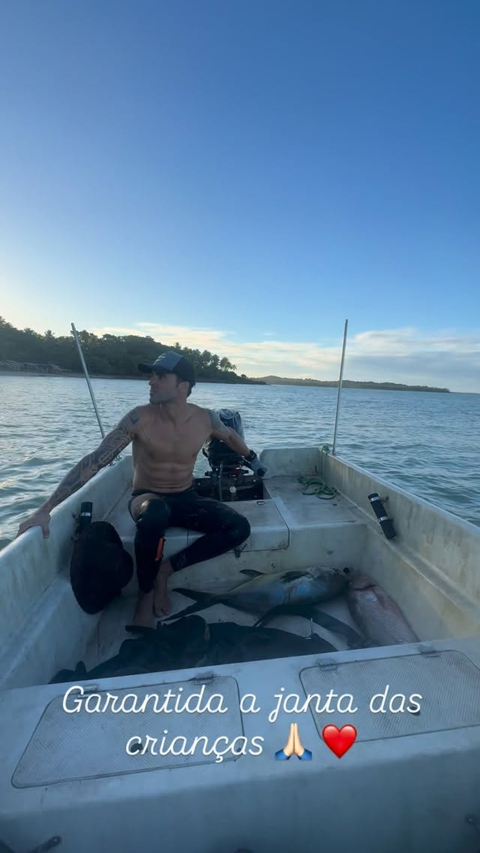 Daniel Cady curte o Carnaval 2026 em meio à natureza — Foto: Reprodução/Instagram