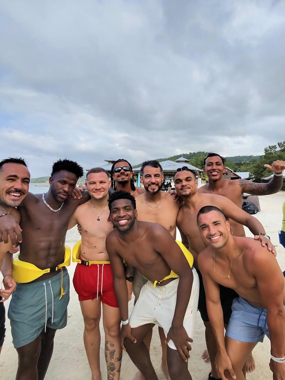 Vini Jr posta fotos na Jamaica — Foto: Reproducao/Instagram
