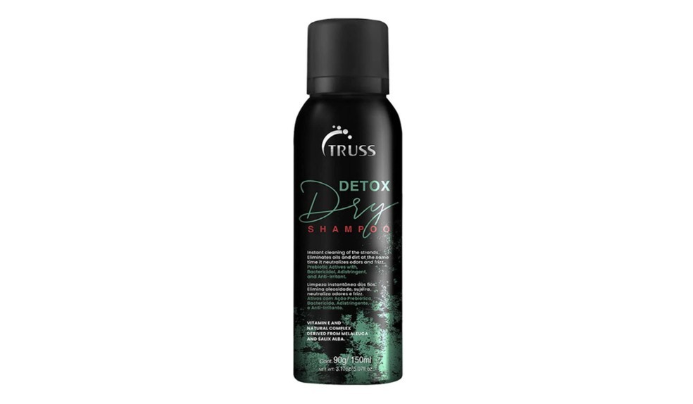 O shampoo da Truss pode remover a oleosidade dos fios e reduzir o frizz após a aplicação — Foto: Reprodução/Amazon