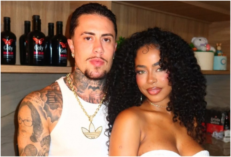 MC Daniel e Lorena Maria durante o relacionamento — Foto: Reprodução/Instagram