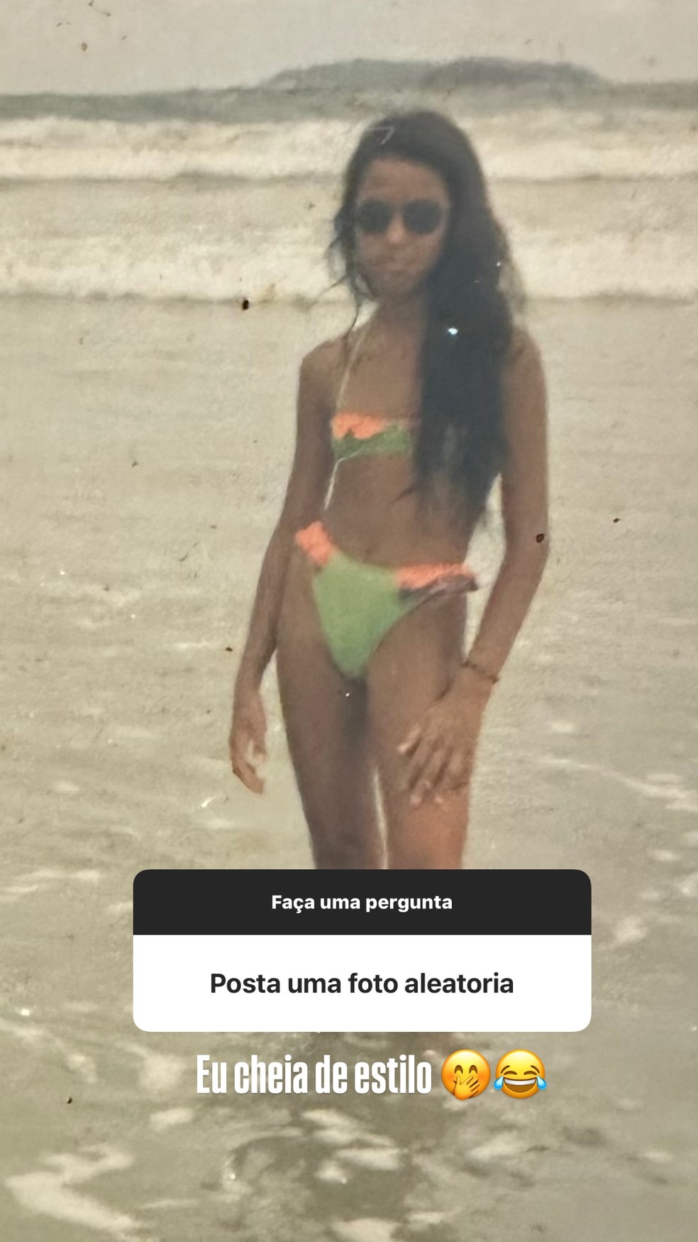 Gracyanne Barbosa antes de se tornar musa fitness — Foto: Reprodução/Instagram