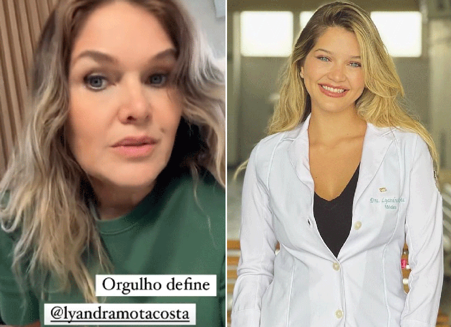 Andréa Mota aplica botox com sua filha com Leandro: 'Orgulho define'