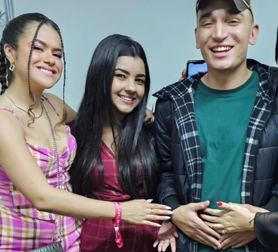 Maisa Silva brinca com gravidez de Ary Mirelle em show de João Gomes ...