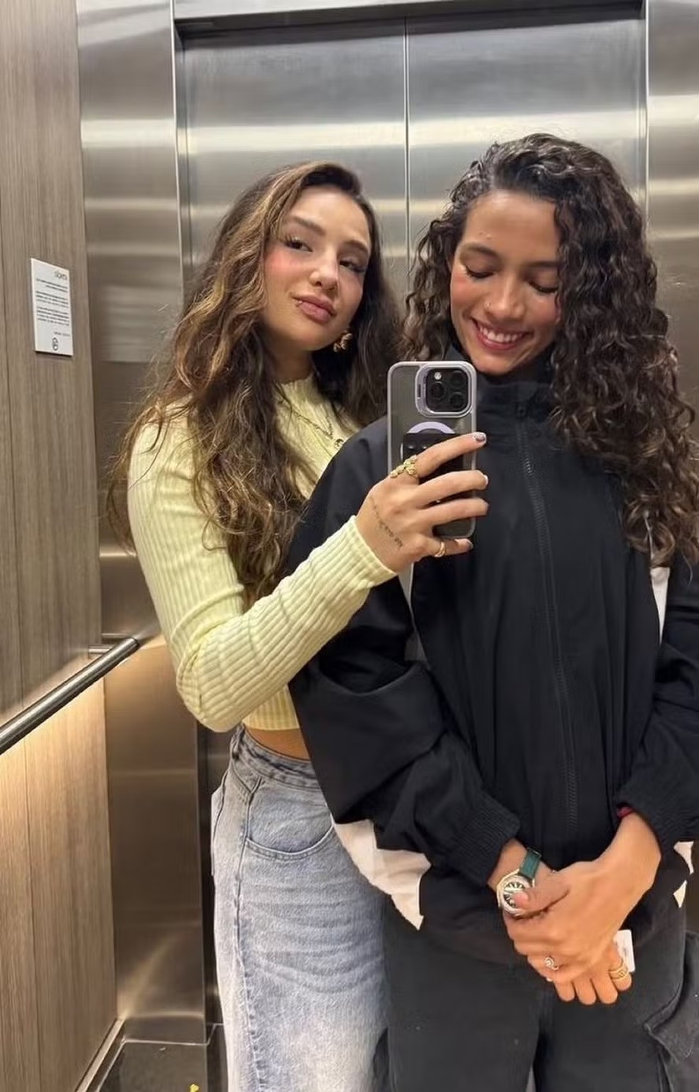 Duda Wilken e Rayssa Leal — Foto: Reprodução/Instagram