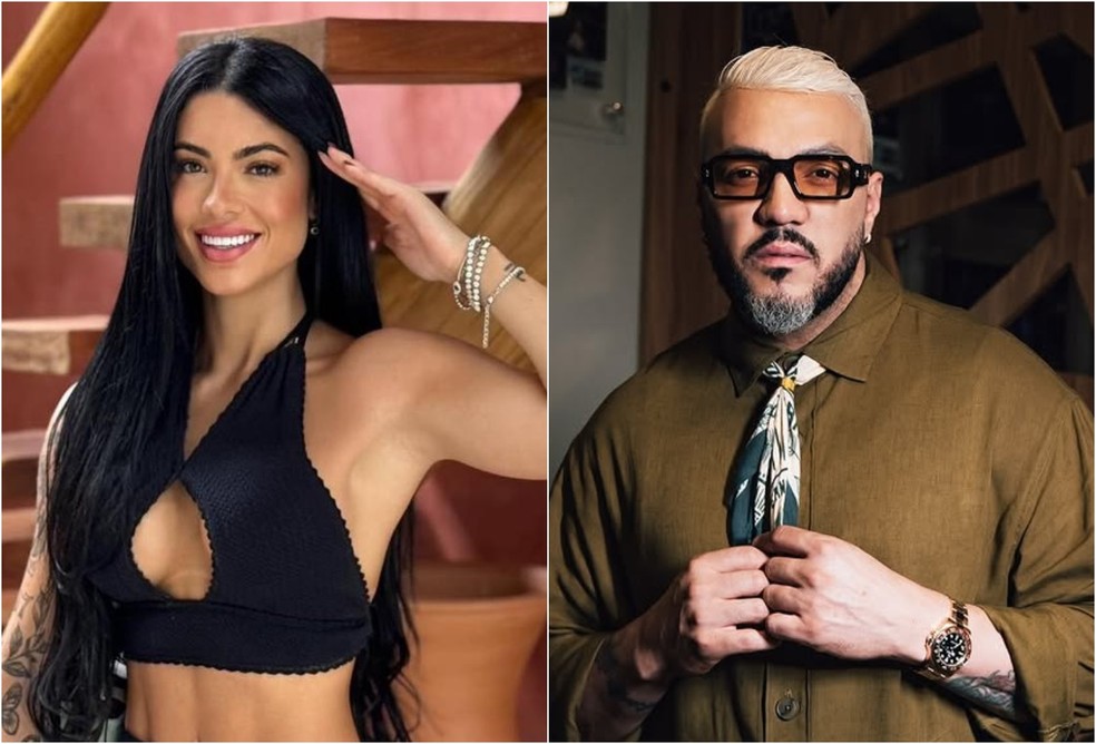 Rayane Figliuzzi e Belo &mdash; Foto: Reprodu&ccedil;&atilde;o/Instagram