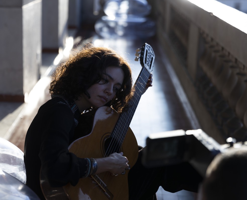 Sophie Charlotte como Gal Costa em Meu Nome É Gal — Foto: Divulgação/Stella Carvalho