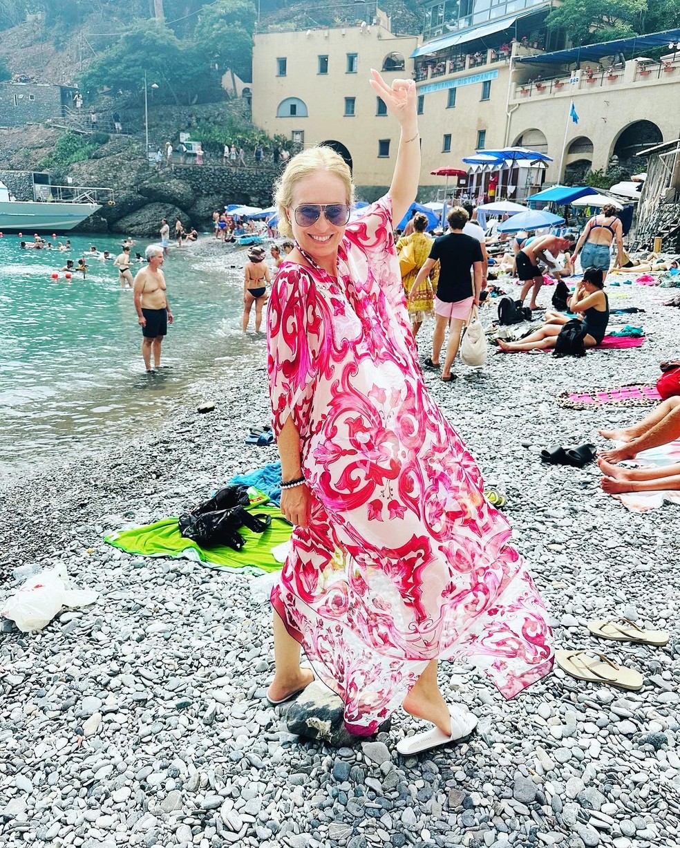 Angélica abriu álbum de viagem à Itália — Foto: Reprodução / Instagram