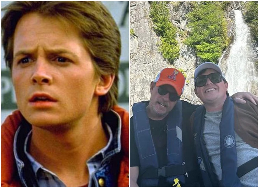 Michael J. Fox e o filho, Sam