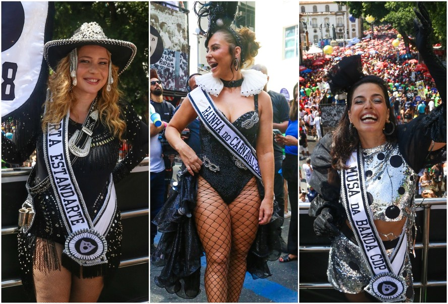 Paolla Oliveira, Emanuelle Araújo e Leandra Leal brilham no Cordão