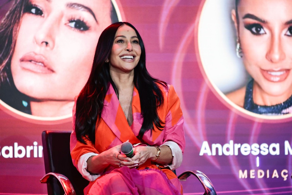 Sabrina Sato é homenageada no Festival Mundial de Publicidade de Gramado — Foto: Van Campos/AgNews