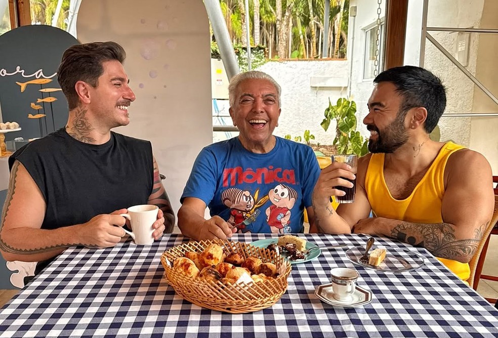 Mauro Sousa celebra o pai, Mauricio de Sousa, após vivê-lo no cinema ...