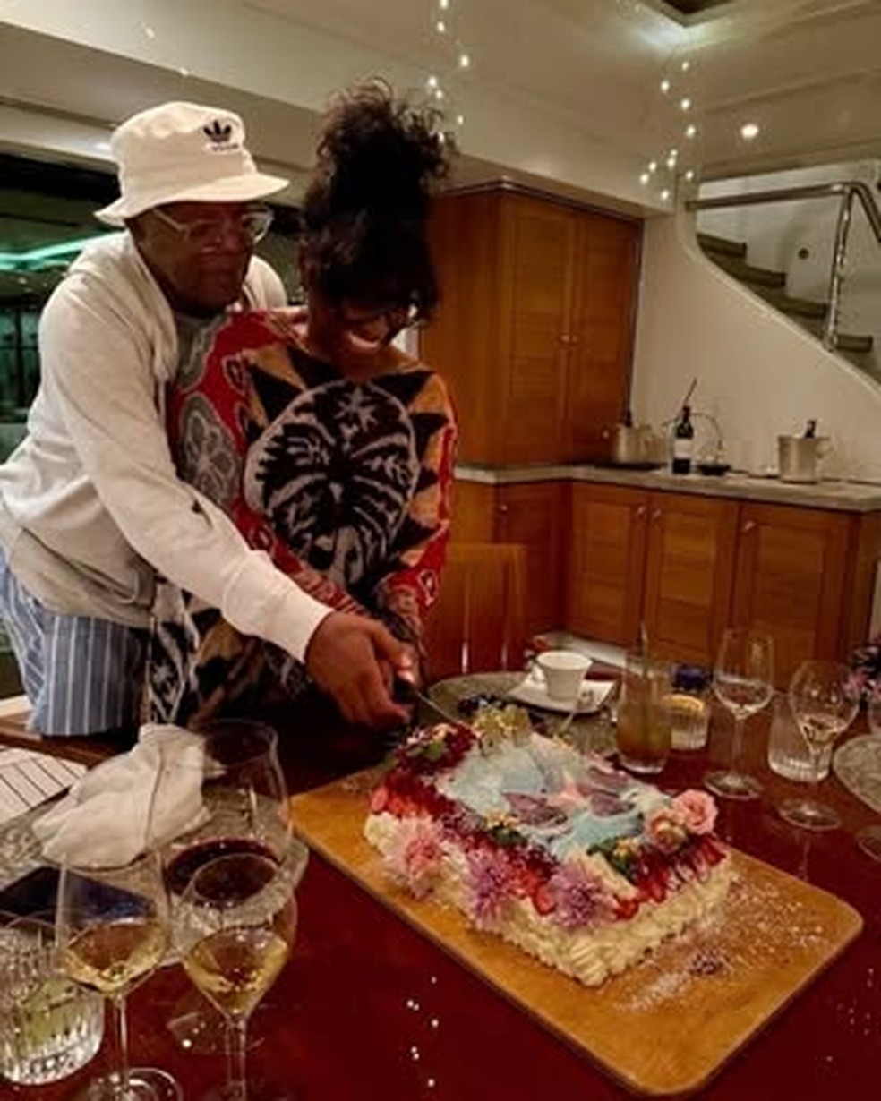 Samuel L. Jackson faz declaração de amor à esposa, com quem está há mais de 50 anos — Foto: Reprodução/Instagram