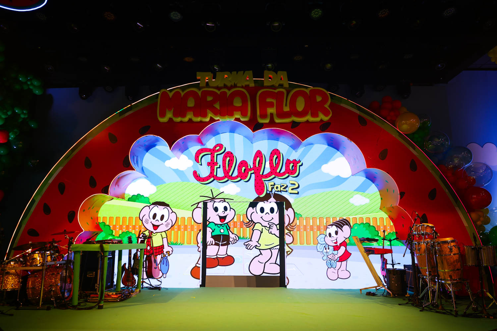 Maria Flor faz 2 anos: decoração grandiosa marca festa organizada por ...