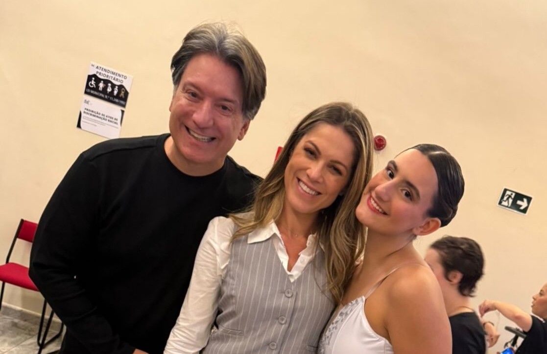 Jacqueline Brazil faz homenagem à enteada, filha de Luiz Carlos Jr