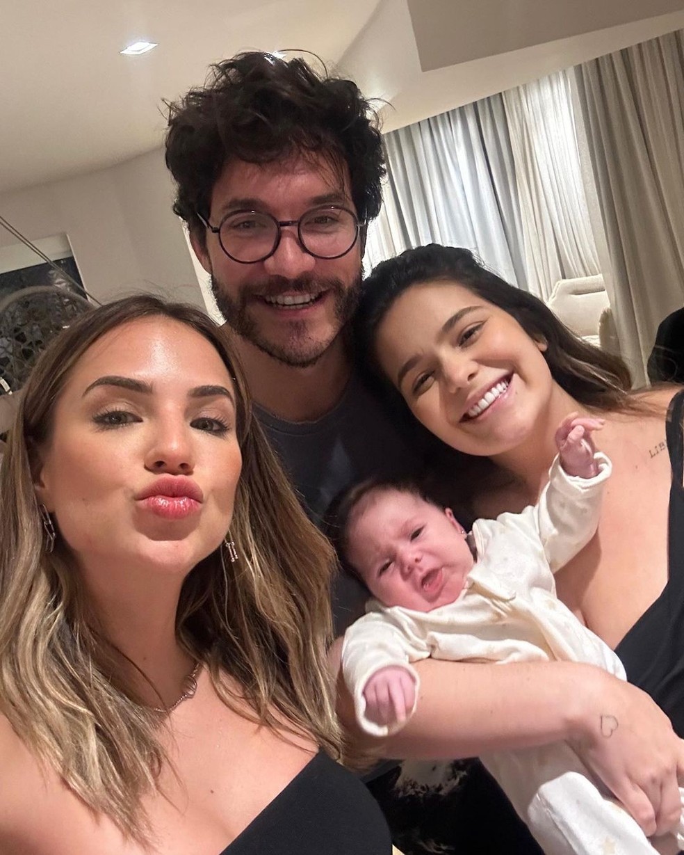Gabi Martins visita filha de Viih Tube e Eliezer — Foto: Reprodução/Instagram