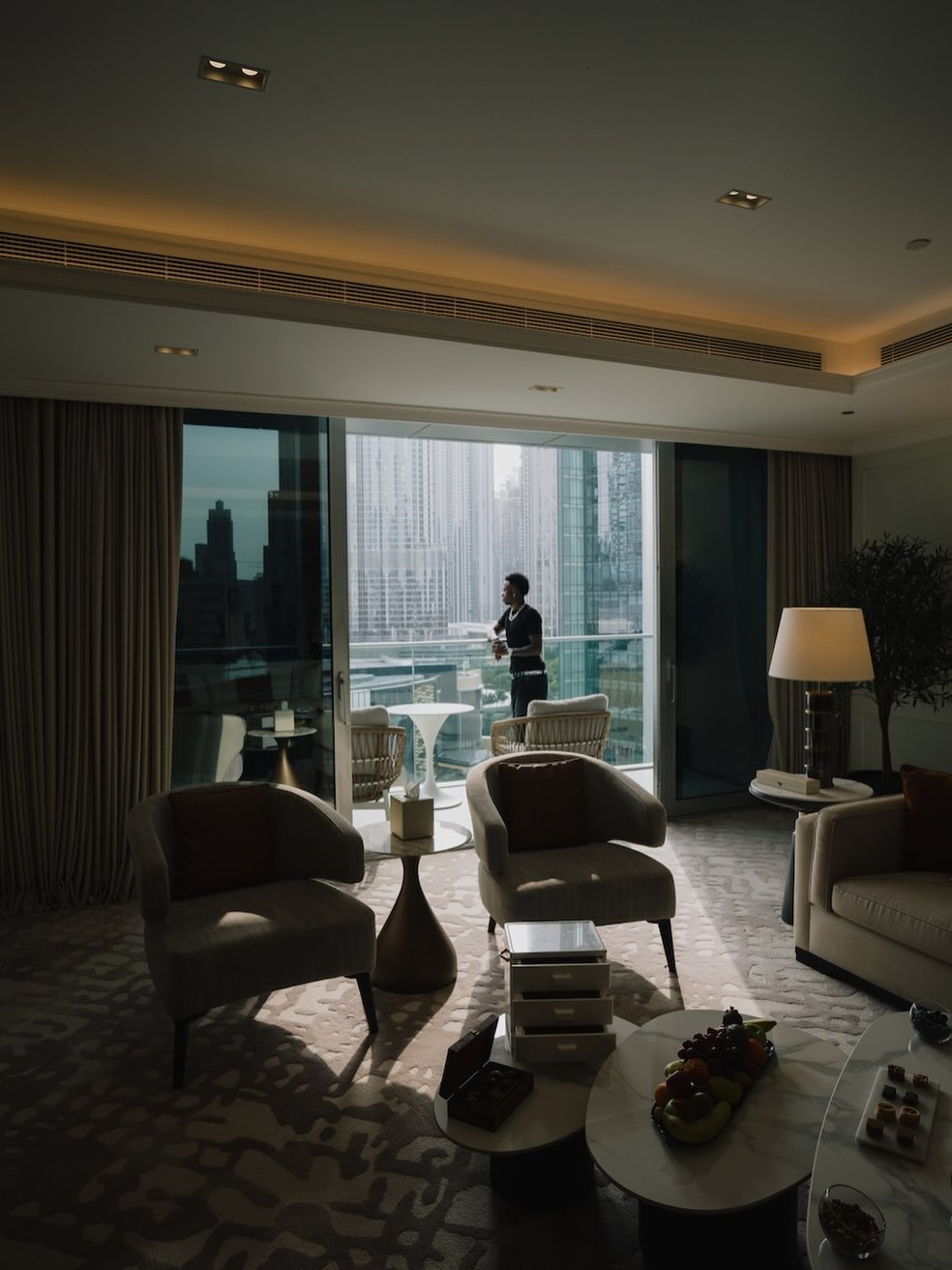 Vini Jr. abriu álbum em Dubai — Foto: Reprodução/Instagram