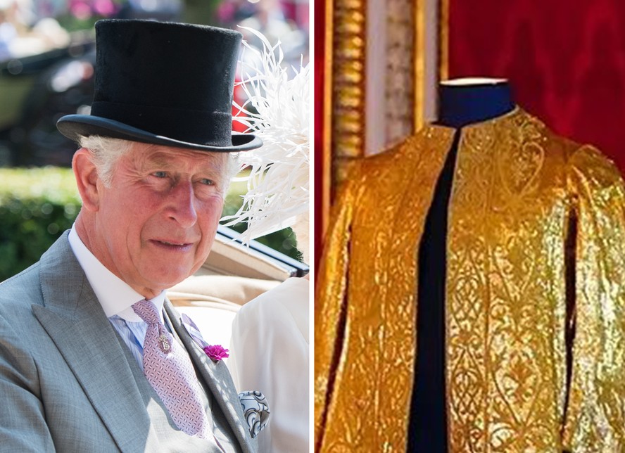 Vestimentas do Rei Charles III para sua coroação