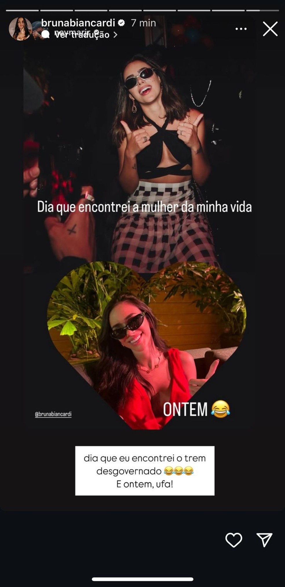 Post de Bruna Biancardi — Foto: Reprodução | Instagram