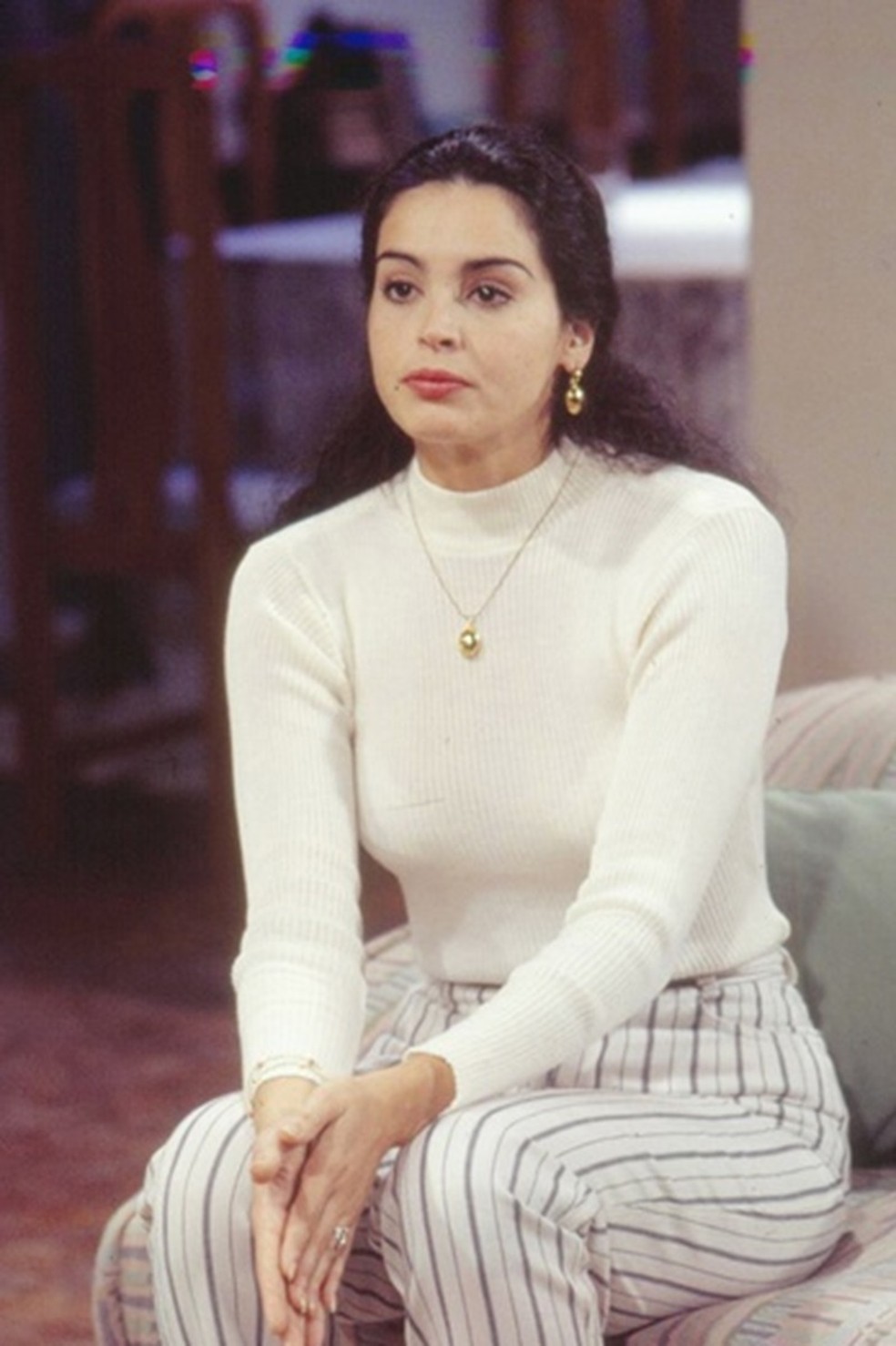 Suzy Rêgo, como Carmem, em 'A Viagem' (Globo, 1994) — Foto: Bazilio Calazans/TV Globo