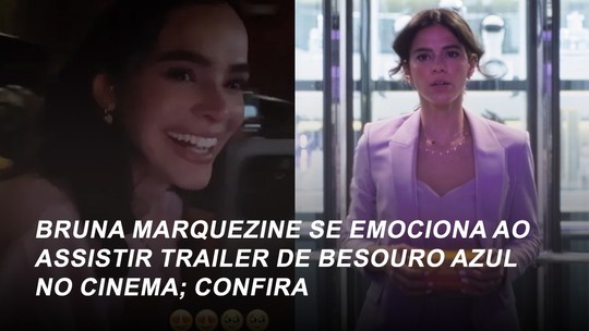 'Besouro Azul': Bruna Marquezine ganha cartaz oficial solo para filme da DC; veja