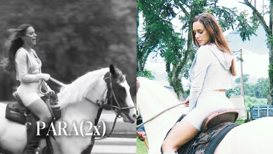 Bruna Biancardi relata experiência traumática durante sessão de fotos com cavalos