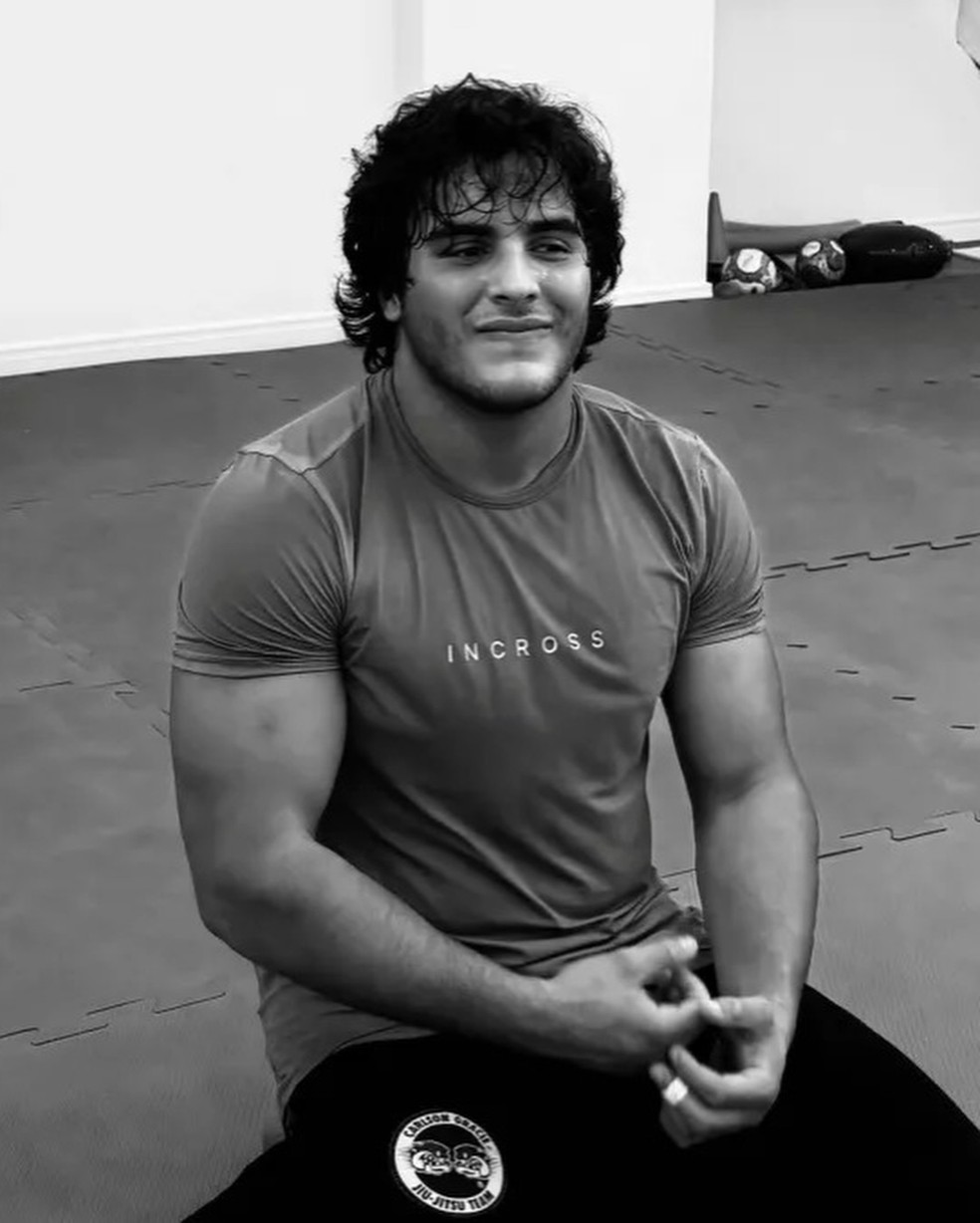 Marcelo Sangalo após treino de jiu-jítsu — Foto: Reprodução/Instagram