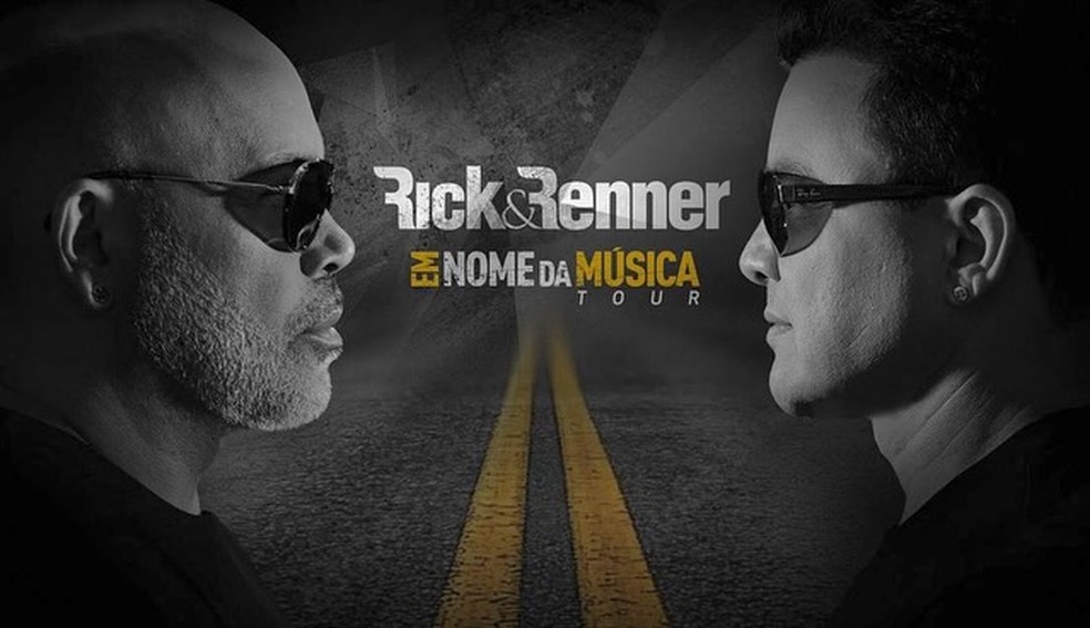 Turnê atual de 'Rick e Renner' — Foto: Reprodução/Instagram