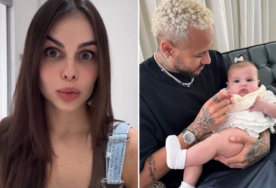 Amanda Kimberlly explica motivo de não batizar Helena, sua filha com Neymar
