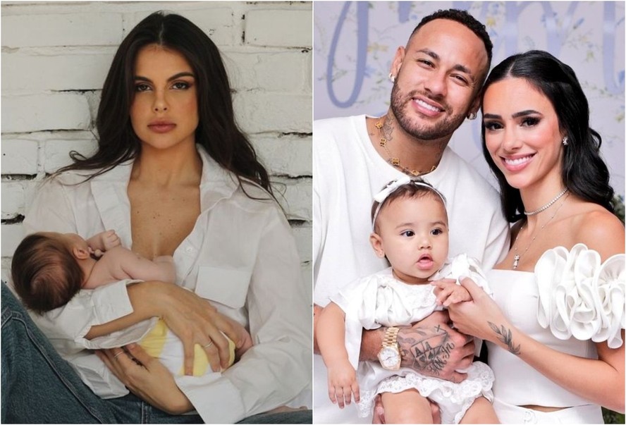 Amanda Kimberlly se revolta após ataques a Helena, sua filha com Neymar:  'Parem de comparar crianças'
