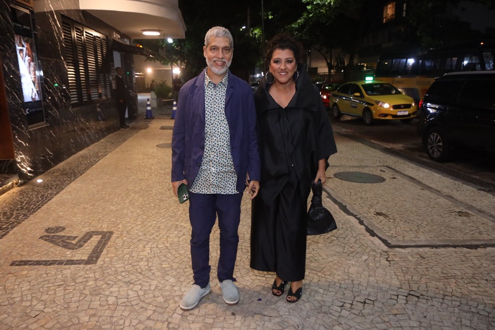 Regina Casé e Estevão Ciavatta — Foto: Thyago Andrade/Brazil News