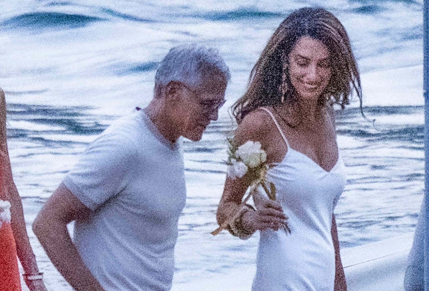 George e Amal Clooney combinam look em passeio romntico na | Brasil | QTU - Notícias