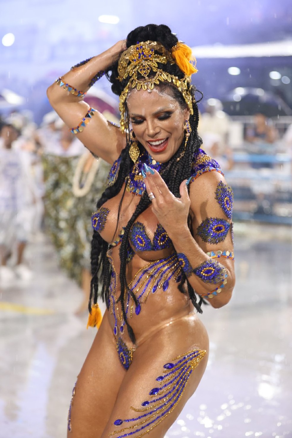 Alice Alves, da Portela — Foto: Daniel Pinheiro/Brazil News