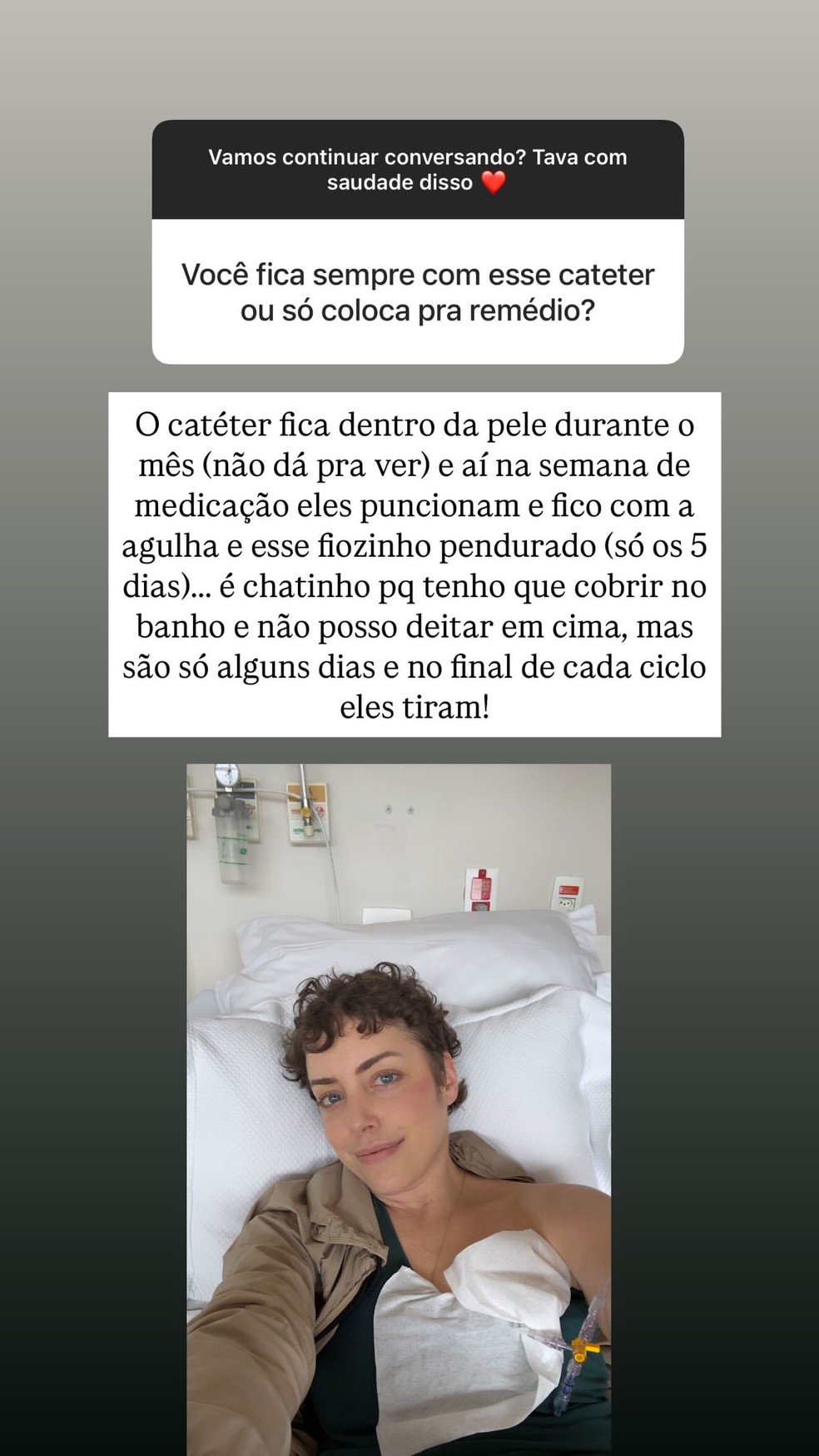 Story de Fabi Justus &mdash; Foto: Reprodu&ccedil;&atilde;o/Instagram