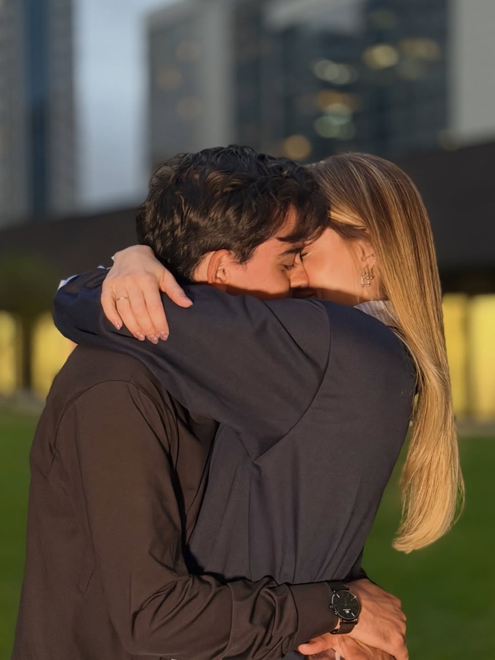 Saory Cardoso e Dudu Camargo &mdash; Foto: Divulga&ccedil;&atilde;o