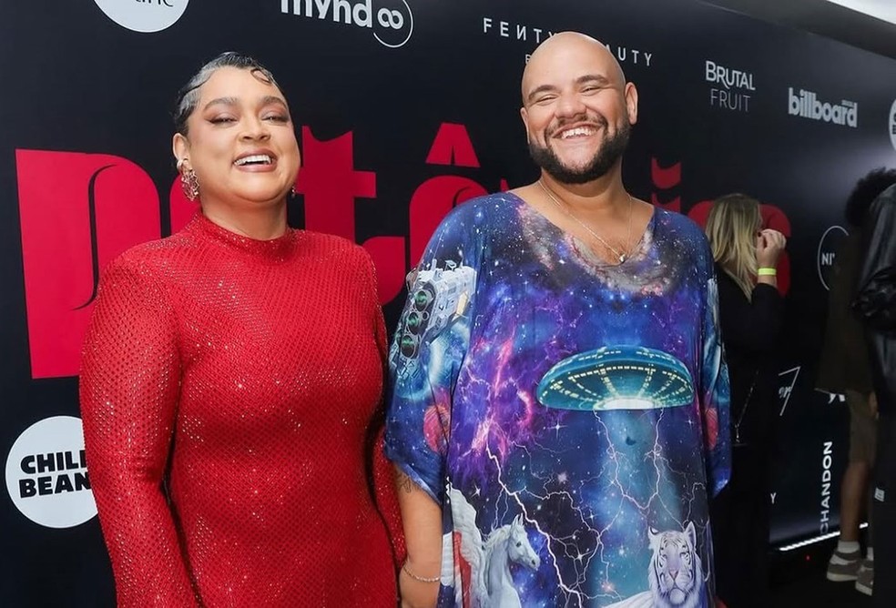 Preta Gil e Gominho &mdash; Foto: Reprodu&ccedil;&atilde;o/Instagram