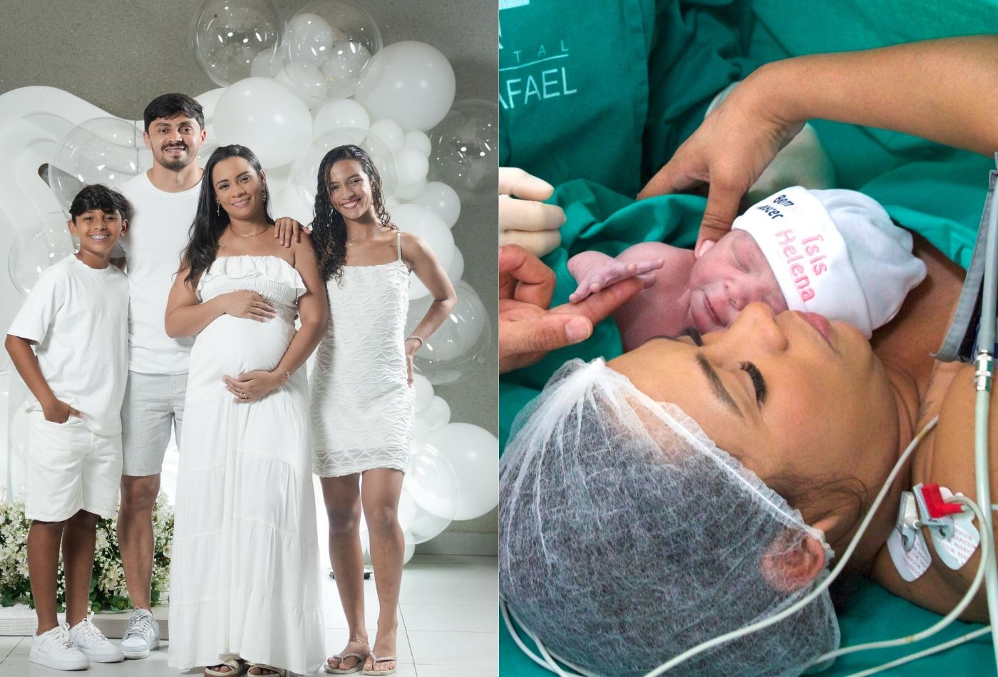 Nasce Ísis Helena, irmã de Rayssa Leal; mãe da skatista celebra: 