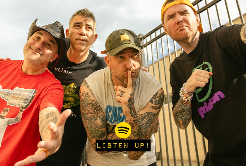 A banda New Found Glory — Foto: Reprodução/Instagram