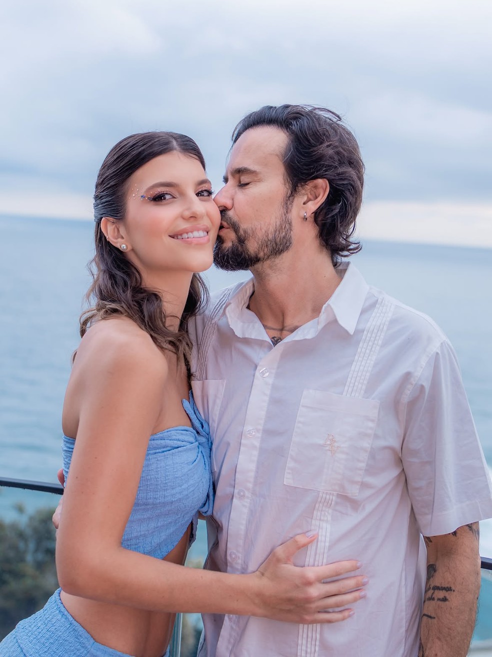 Paulo Vilhena e a esposa, Maria Luiza Silveira Vilhena — Foto: Josué Falcão