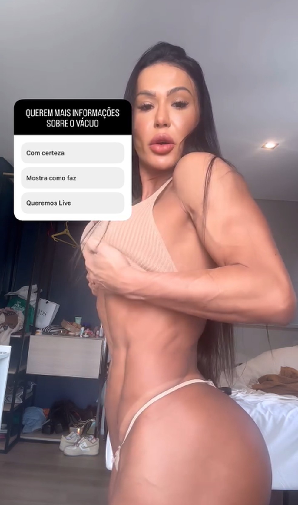 Gracyanne Barbosa &mdash; Foto: Reprodu&ccedil;&atilde;o/Instagram