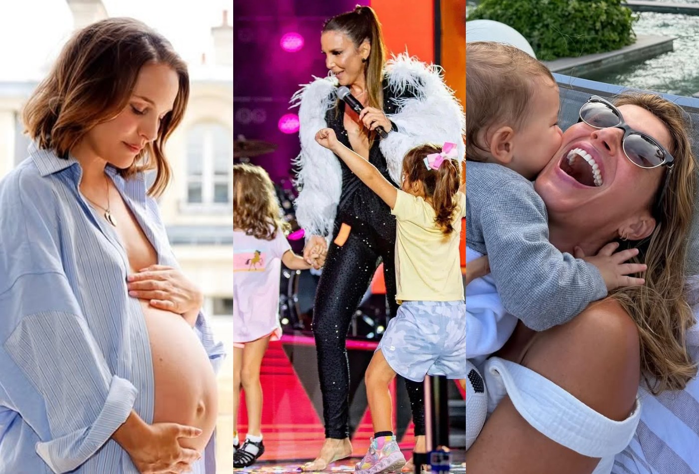 Como Natalie Portman: Veja famosas que também foram mães depois do 40